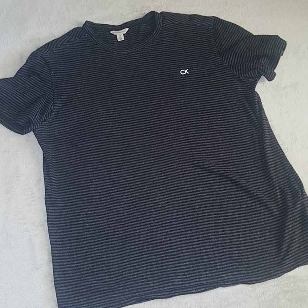 Calvin Klein Jeans M striped t shirt